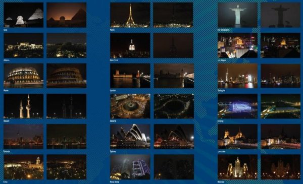 EarthHourMonuments EarthHourMonuments